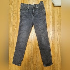 Madewell 10" High Rise Skinny Crop Size 28